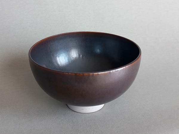 ceramic singing bowl with mallet