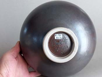 interior of singing bowl