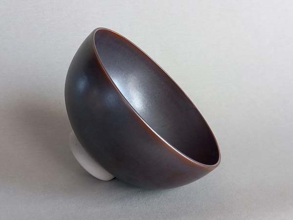 ceramic singing bowl with mallet