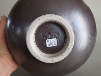 interior of singing bowl