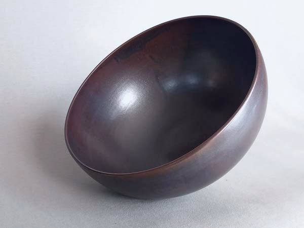 ceramic singing bowl with mallet