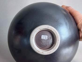 interior of singing bowl